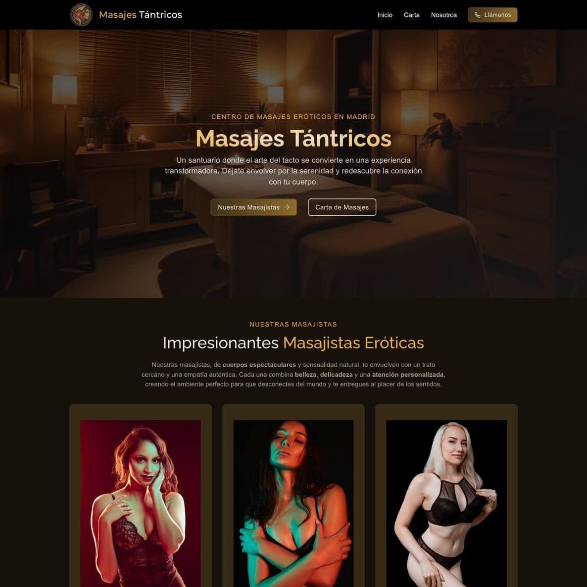Centro de masajes tántricos en Madrid