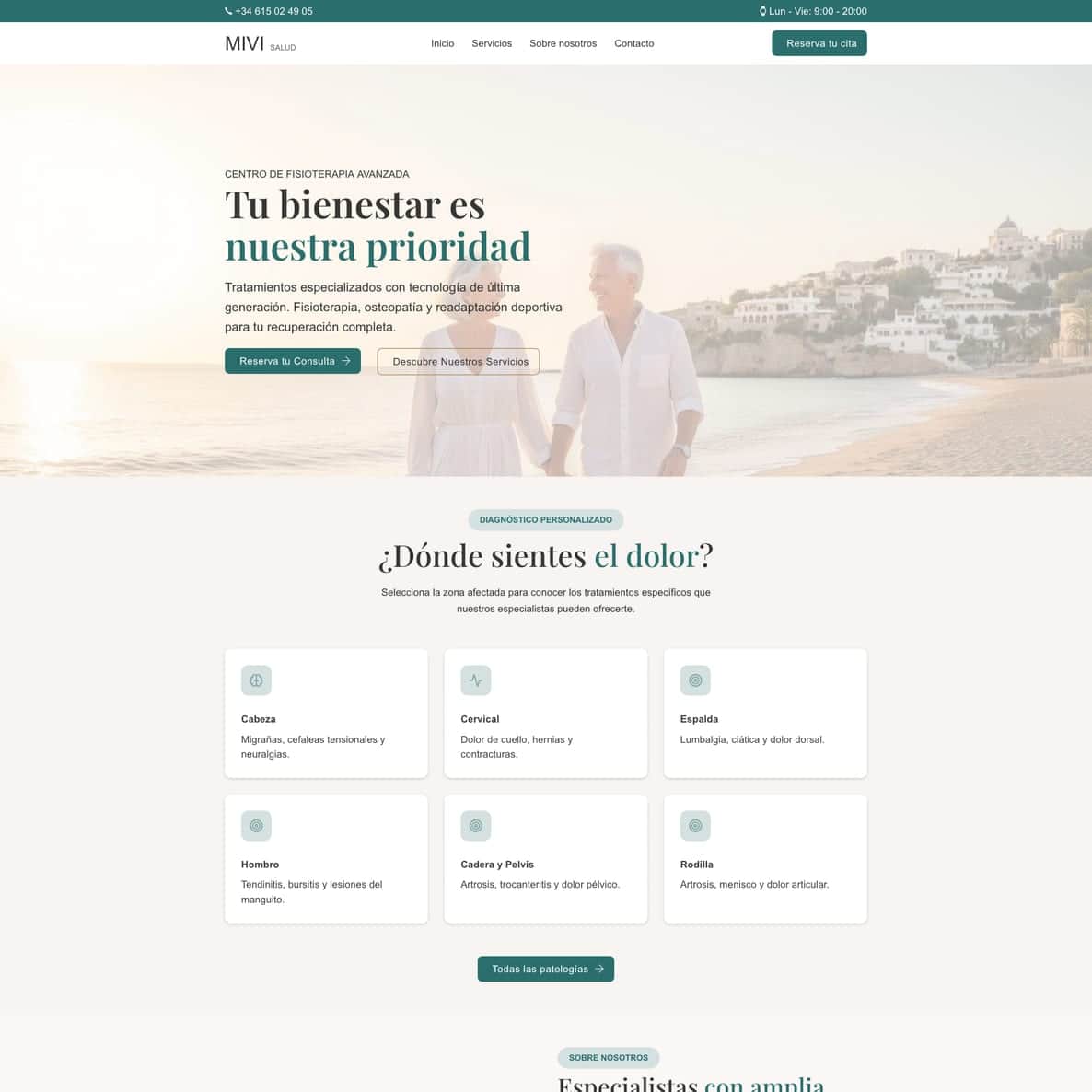 Centro de fisioterapia avanzada MIV Salud